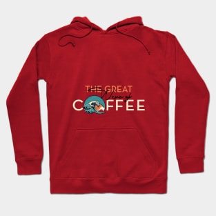 The Great Wave of Coffee Hoodie